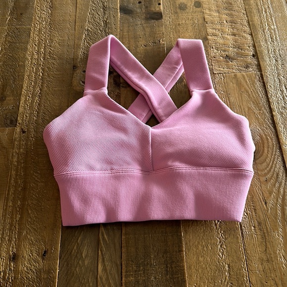 ALO Yoga Other Alo Yoga Emulate Bra In Pink Poshmark